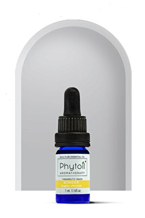 Organik Zencefil Uçucu Yağı – Ginger %100 Saf ve Doğal Bitkisel Uçucu Yağ 5 ml