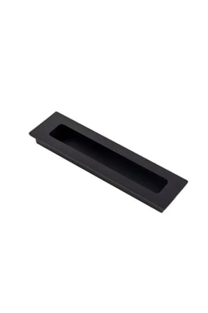 1016 Gonca Gömme 160 Mm Mat Siyah Kulp