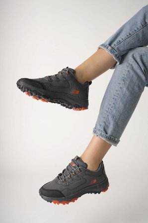 Muggo North Unisex Garantili Kışlık Trekking Outdoor Sneaker Ayakkabı