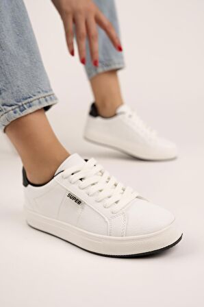 Muggo Harvest Garantili Unisex Bağcıklı Sneaker Spor Ayakkabı