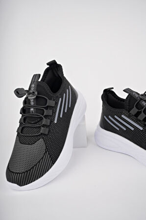 Muggo LUPİN Garantili Günlük Unisex Çocuk Bağcıklı Rahat Sneaker Spor Ayakkabı