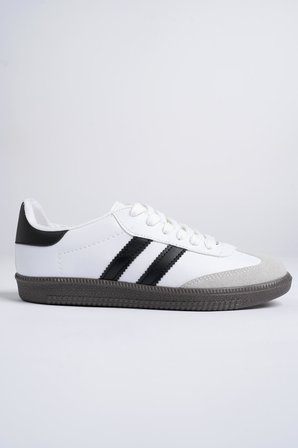 Muggo GORDON Unisex Ortopedik Günlük Garantili Bağcıklı Yürüyüş Koşu Sneaker Spor Ayakkabı
