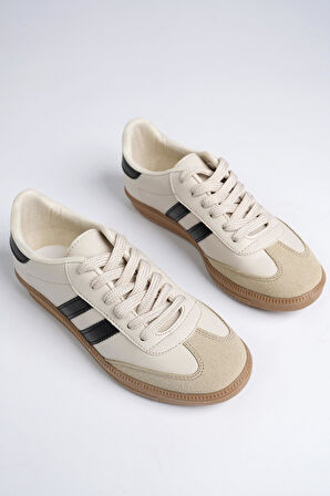 Muggo GORDON Unisex Ortopedik Günlük Garantili Bağcıklı Yürüyüş Koşu Sneaker Spor Ayakkabı