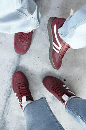 Muggo GARCİA Garantili Unisex Ortopedik Günlük Bağcıklı Yürüyüş Koşu Sneaker Spor Ayakkabı