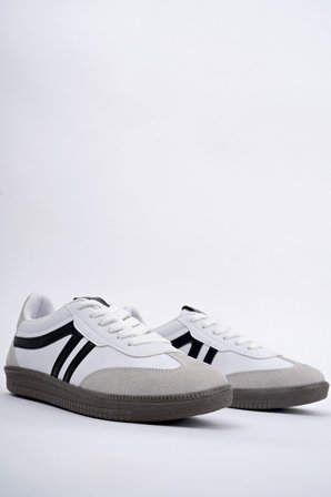 Muggo GARCİA Garantili Unisex Ortopedik Günlük Bağcıklı Yürüyüş Koşu Sneaker Spor Ayakkabı