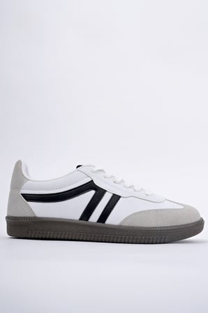 Muggo GARCİA Garantili Unisex Ortopedik Günlük Bağcıklı Yürüyüş Koşu Sneaker Spor Ayakkabı