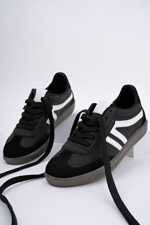 Muggo GARCİA Garantili Unisex Ortopedik Günlük Bağcıklı Yürüyüş Koşu Sneaker Spor Ayakkabı