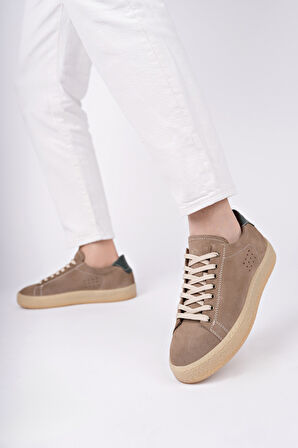 Muggo MİDWAY Bağcıklı Hakiki Deri Erkek Günlük Sneaker Spor Ayakkabı