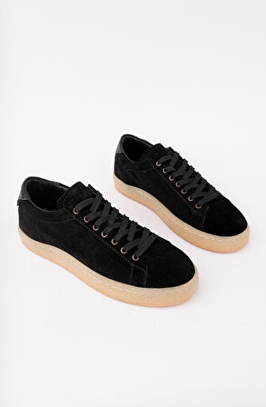 Muggo MİDWAY Bağcıklı Hakiki Deri Erkek Günlük Sneaker Spor Ayakkabı