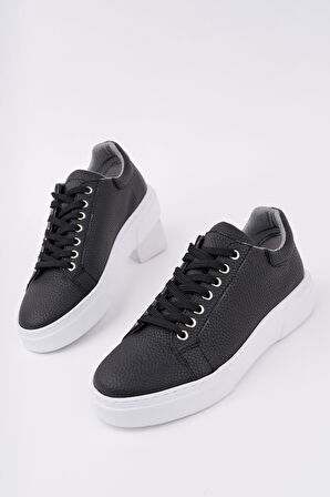 Muggo PİNTO Kalın Taban Bağcıklı Erkek Günlük Sneaker Spor Ayakkabı