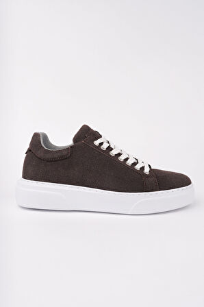 Muggo ZEYN Kalın Taban Bağcıklı Erkek Günlük Sneaker Spor Ayakkabı