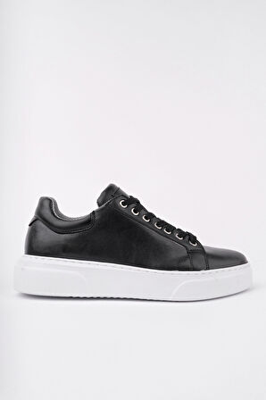 Muggo ZEYN Kalın Taban Bağcıklı Erkek Günlük Sneaker Spor Ayakkabı