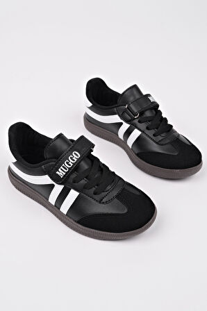Muggo DUDLEY Günlük Ortopedik Bağcıklı Ve Cırtlı Çocuk Sneaker Spor Ayakkabı