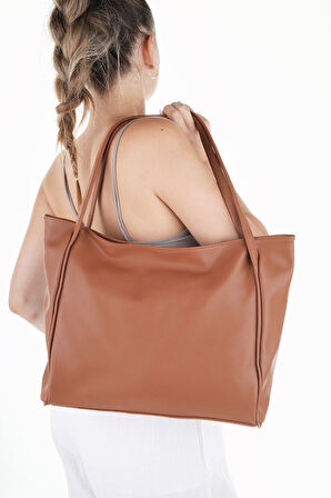 Muggo LEA Kadın Shopper El ve Omuz Çantası
