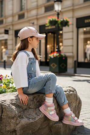 Muggo PAWS Kelebekli Çift Cırtlı Kız Bebek ve Çocuk Bot