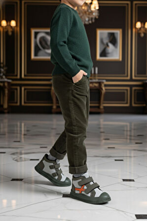 Muggo NEMO Çift Cırtlı Unısex Çocuk Bot