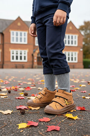 Muggo NEMO Çift Cırtlı Unısex Çocuk Bot