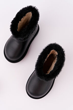 Muggo FRİGUS Çocuk Kürklü Yağmur Ve Kar Botu