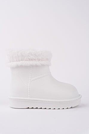 Muggo FRİGUS Çocuk Kürklü Yağmur Ve Kar Botu