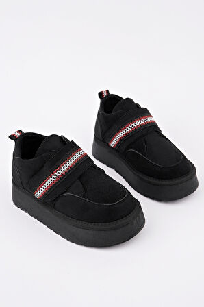 Muggo DAPHNE Kalın Taban Cırtlı Çocuk Kışlık Mini Bot