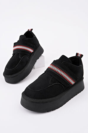 Muggo DAPHNE Kalın Taban Cırtlı Çocuk Kışlık Mini Bot