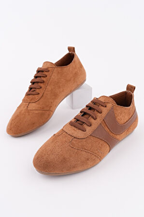 Muggo VİBE Bağcıklı Günlük Kadın Sneaker Spor Ayakkabı