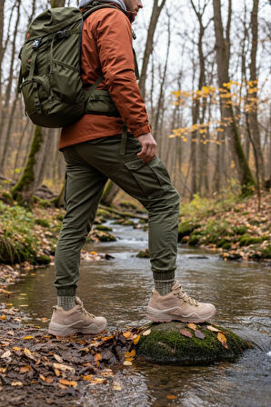 Muggo PİONEER Bağcıklı Trekking ve Günlük Outdoor Erkek Ayakkabı
