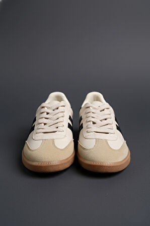 Muggo DORGO Kadın Günlük Bağcıklı Yürüyüş Koşu Sneaker Spor Ayakkabı