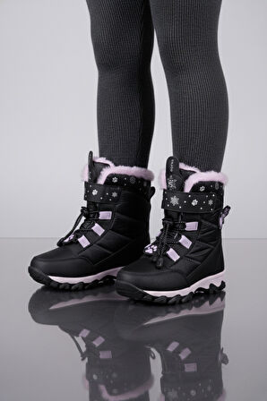 Muggo RAGYER İçi Kürklü Bağcıklı ve Cırtlı Kız Çocuk Bot