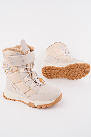 Muggo TWİNKLE İçi Kürklü Bağcıklı ve Cırtlı Kız Çocuk Bot