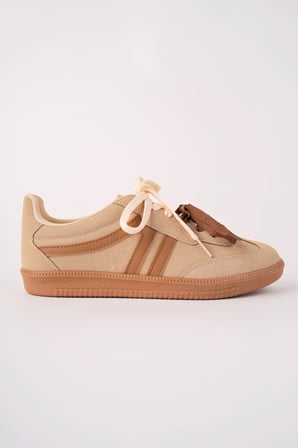 Muggo HUXLEY Çift Bağcıklı Günlük Kadın Sneaker Spor Ayakkabı