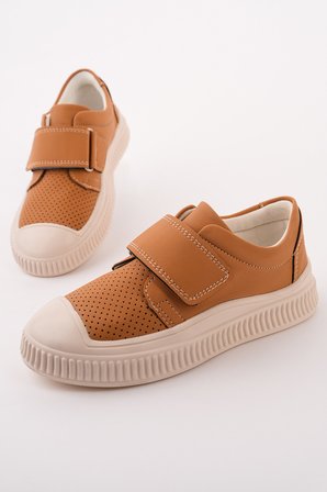 Muggo RONY Cırtlı Delikli Günlük Nefes Alabilen Unisex Çocuk Sneaker Spor Ayakkabı