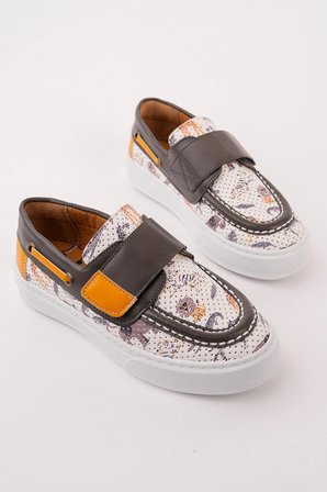 Muggo RABİDS Cırtlı Desenli Günlük Çocuk Sneaker Spor Ayakkabı