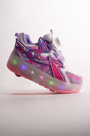 Muggo PATO Çocuk Işıklı Patenli Tekerlekli Sneaker Spor Ayakkabı