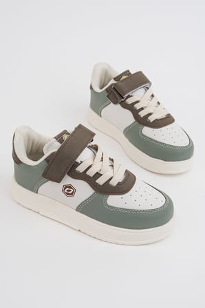 Muggo SNYDER Cırtlı ve Bağcıklı Günlük Çocuk Sneaker Spor Ayakkabı