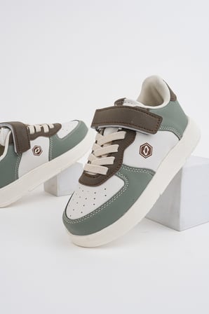 Muggo SNYDER Cırtlı ve Bağcıklı Günlük Çocuk Sneaker Spor Ayakkabı