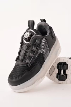 Muggo FLOW Çocuk Işıklı Patenli Tekerlekli Sneaker Spor Ayakkabı