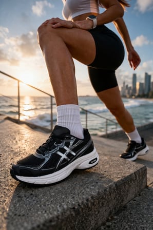 Muggo HYNEX Kadın Kalın Taban Bağcıklı Günlük Sneaker Spor Ayakkabı