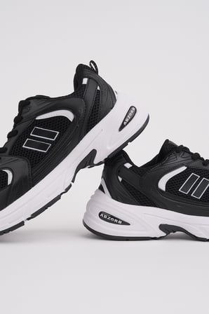 Muggo SHİFT Kadın Kalın Taban Bağcıklı Günlük Sneaker Spor Ayakkabı