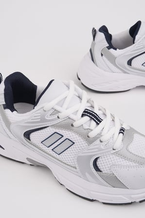 Muggo SHİFT Kadın Kalın Taban Bağcıklı Günlük Sneaker Spor Ayakkabı
