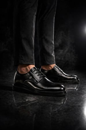 Muggo EDWIN Bağcıklı Rahat Taban Erkek Günlük Klasik Casual Ayakkabı
