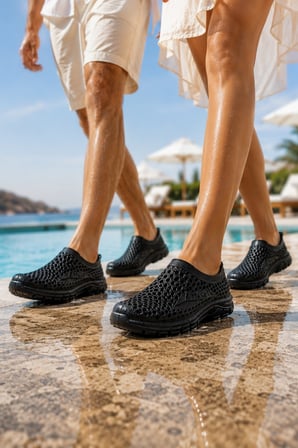 Muggo WAVE Unısex Delikli Kaymaz Taban Deniz Havuz Plaj Ayakkabısı