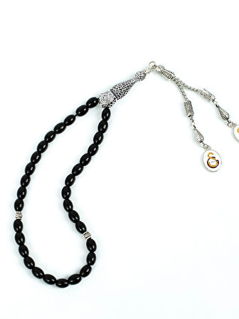 Galatasaray Oniks Arpa Doğal Taş Tesbih HTG2502