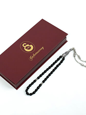 Galatasaray Oniks Arpa Doğal Taş Tesbih HTG2502