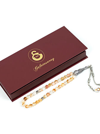 Galatasaray Sitrin Doğal Taş Tesbih HTG2507