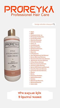 Proreyka Ptn-9 Stylıng Effect Sac Kremı 500 Ml.