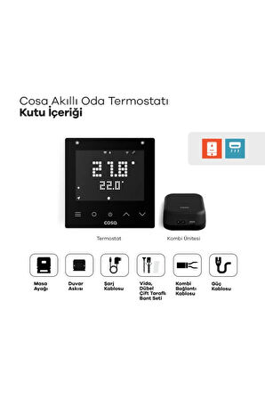 Akıllı Oda Termostatı Kablosuz Klima Kontrolü v5