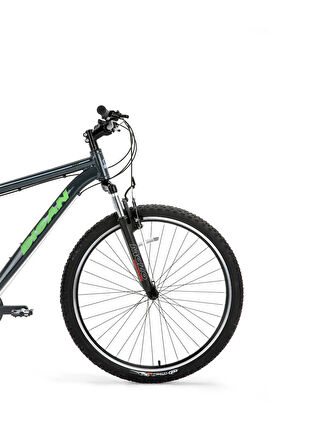 Bisan Atlas 26 V Fren 21 Vites 26 Jant Dağ Bisikleti Gri Yeşil 17 Kadro