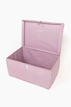 Alas Çok Amaçlı Kutu - Mega Plus - Pembe - Beyaz