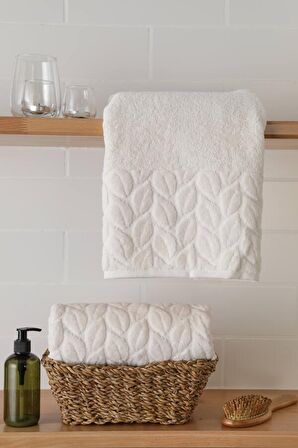 Nurpak Hazal 2li El Havlusu 50x90 - Krem